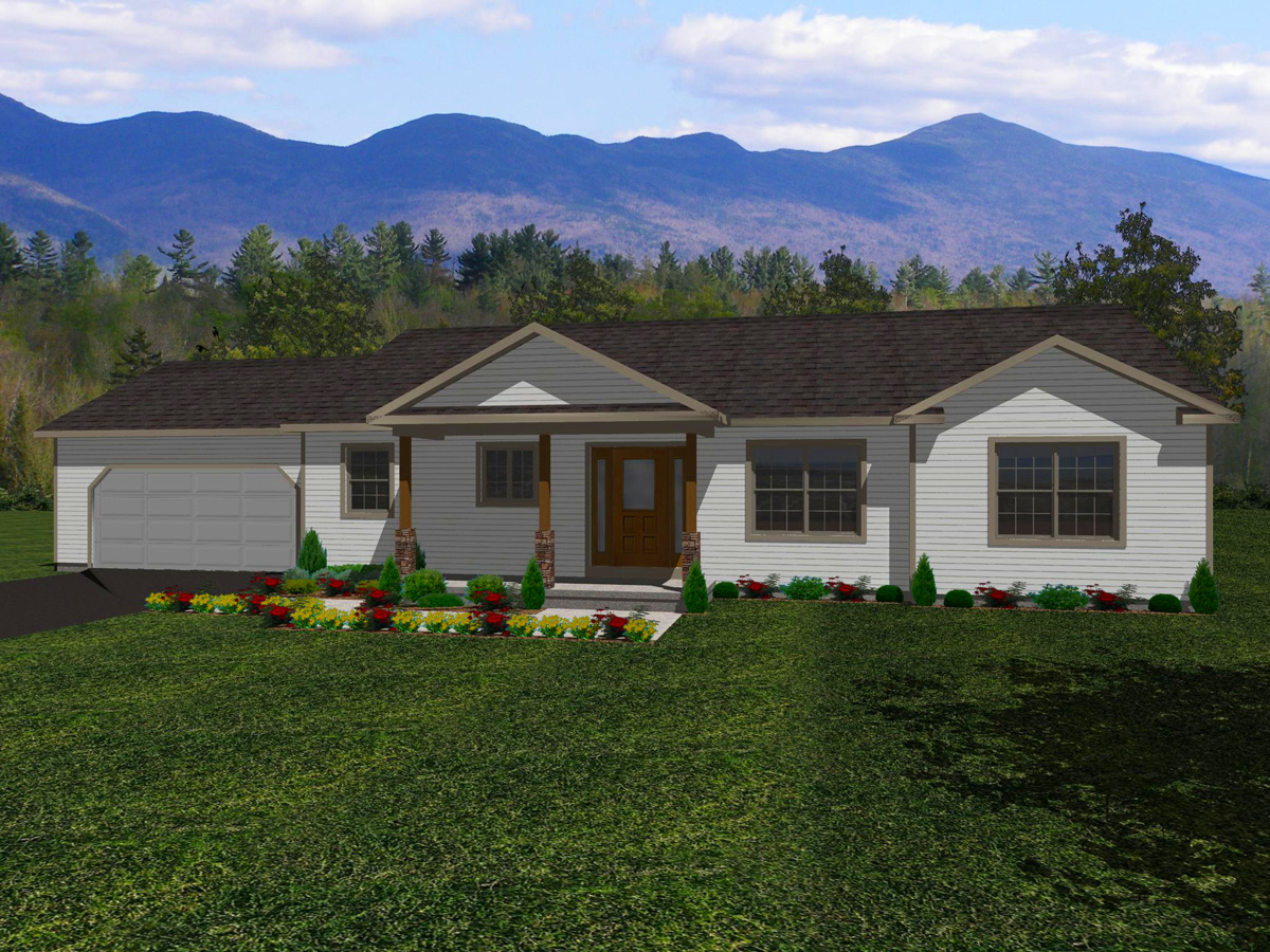 Chestnut Ranch 3 Bedroom Floor Plan