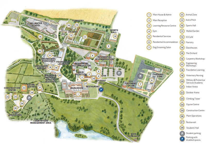 Bicton College Visitor Handbook