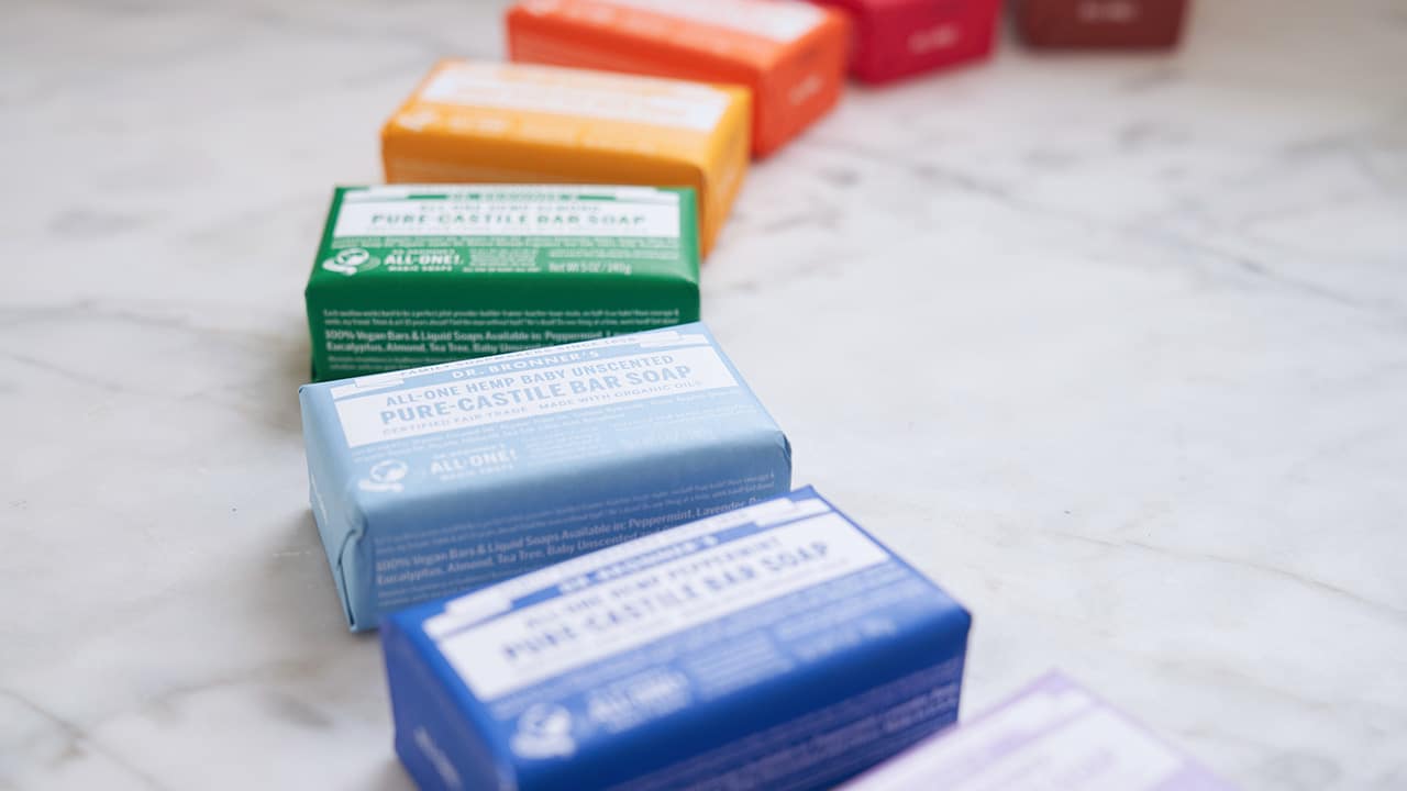 Bar Soap Dilutions Cheat Sheet Dr. Bronner's