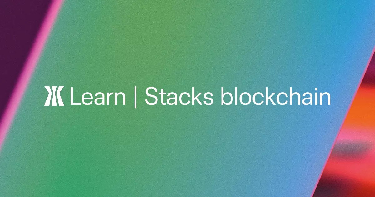 Stacks Blockchain Gamma Learn Gamma