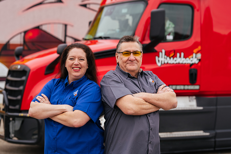 a Team Driver with Hirschbach