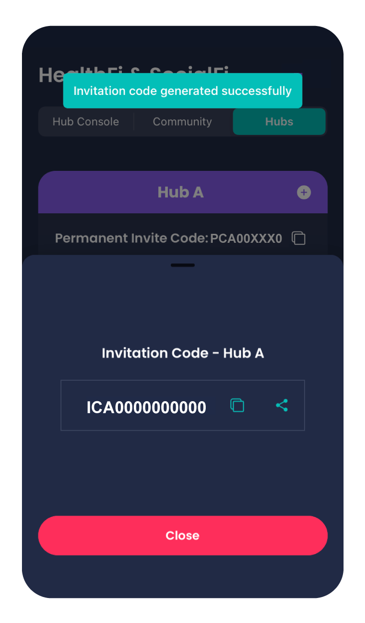 What is an Invitation Code and how do I create or receive one? InPersona