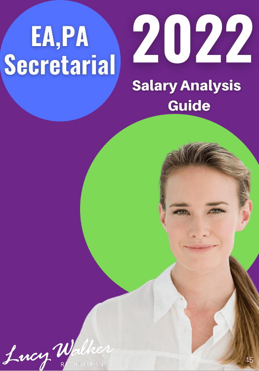 EA,PA, Secretarial Salary Analysis Guide 2022