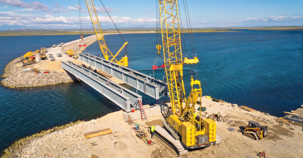 A look back at the Kivalina Evacuation road and bridge project in