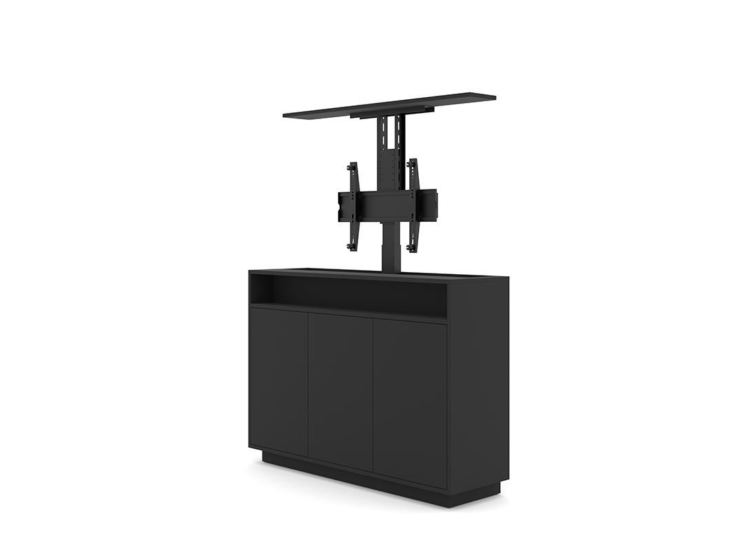 M AV TVLift 55” Black Multibrackets