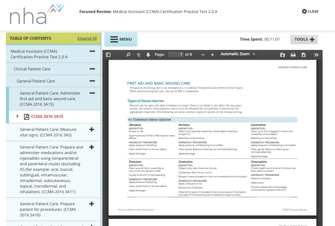 Cerificate Templates Free Practice Test For Phlebotomy Certification