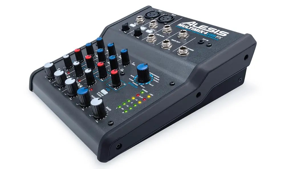 Alesis MultiMix USB FX シリーズ エフェクト＆オーディオIF内蔵オーディオミキサー