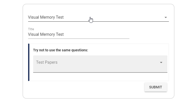 How to create test papers » Test Invite