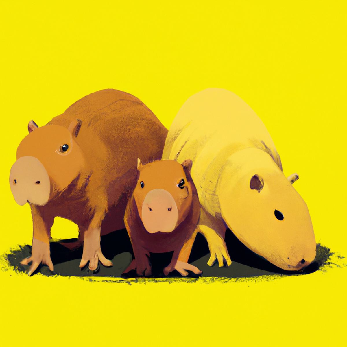 Capybaras Pagalam sa Exotic Fauna ng South America InfoMga Hayop