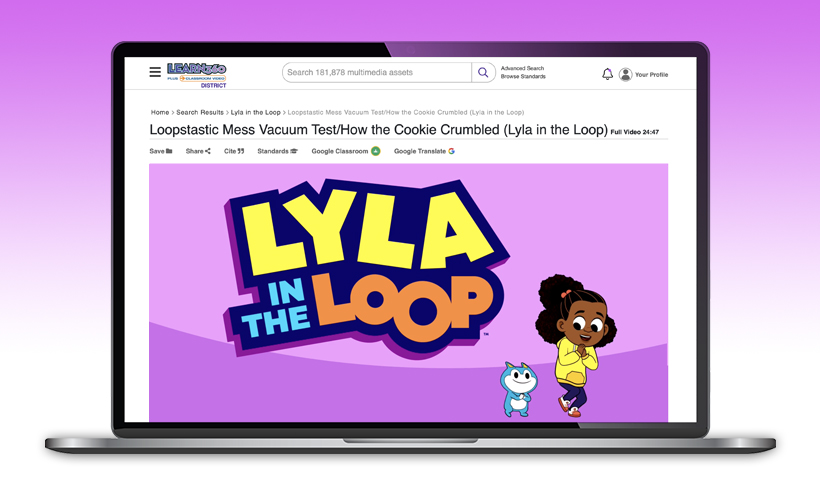 Step It Out, Break It Down with Lyla in the Loop Infobase(08)