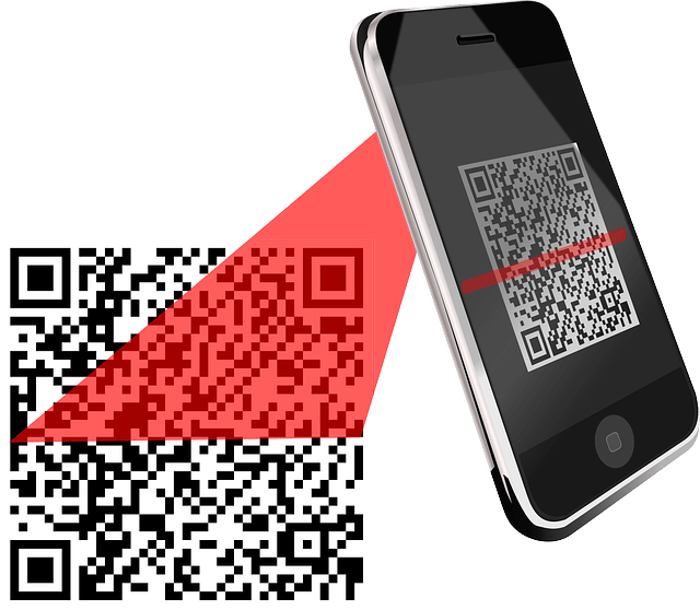 How can you use QR codes to promote your audio material on
