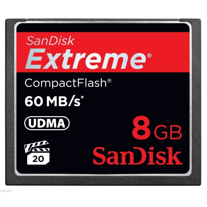 Memory card sandisk extreme compact flash cf card 8go, 16go, 32go