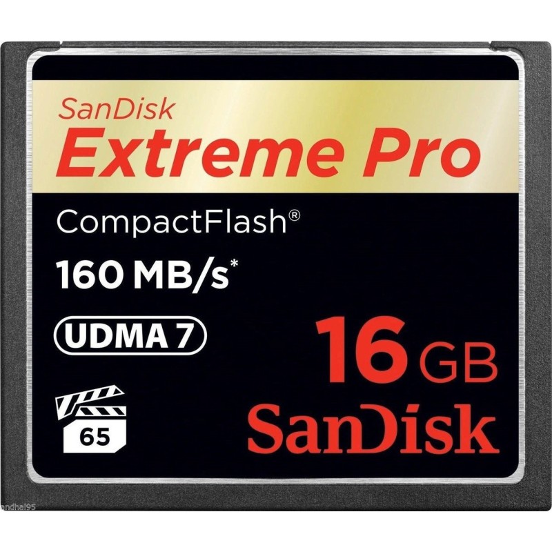Memory card sandisk extreme compact flash cf card 8go, 16go, 32go