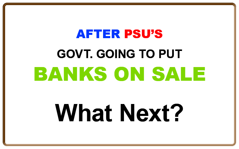 Banks for Sale in India Clear Indication of Financial Crises