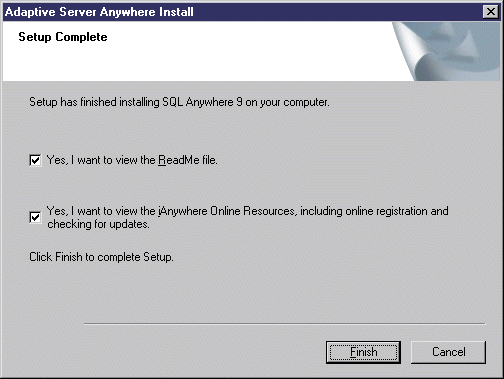 Installing the Adaptive Server Anywhere Client