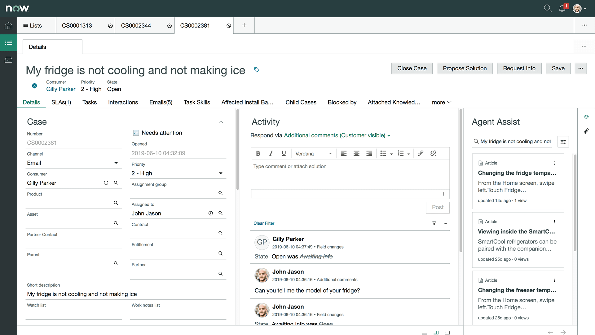 Better Customer Experiences with ServiceNow® CSM Infocenter
