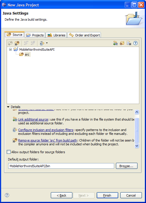 Creating Java Projects for Agentry Java API Development