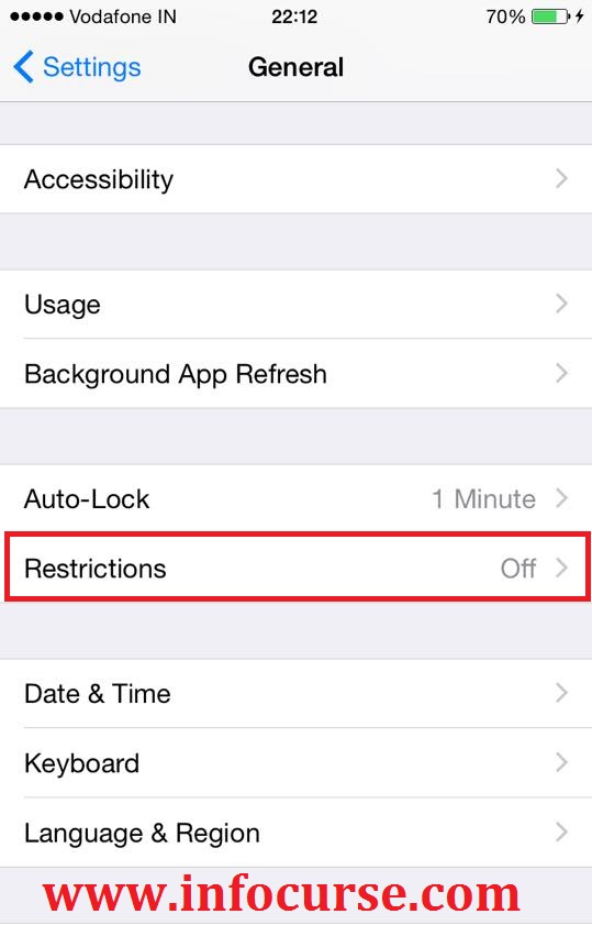 How to Block Websites on Safari for iPhone & iPad iOS 7 InfoCurse