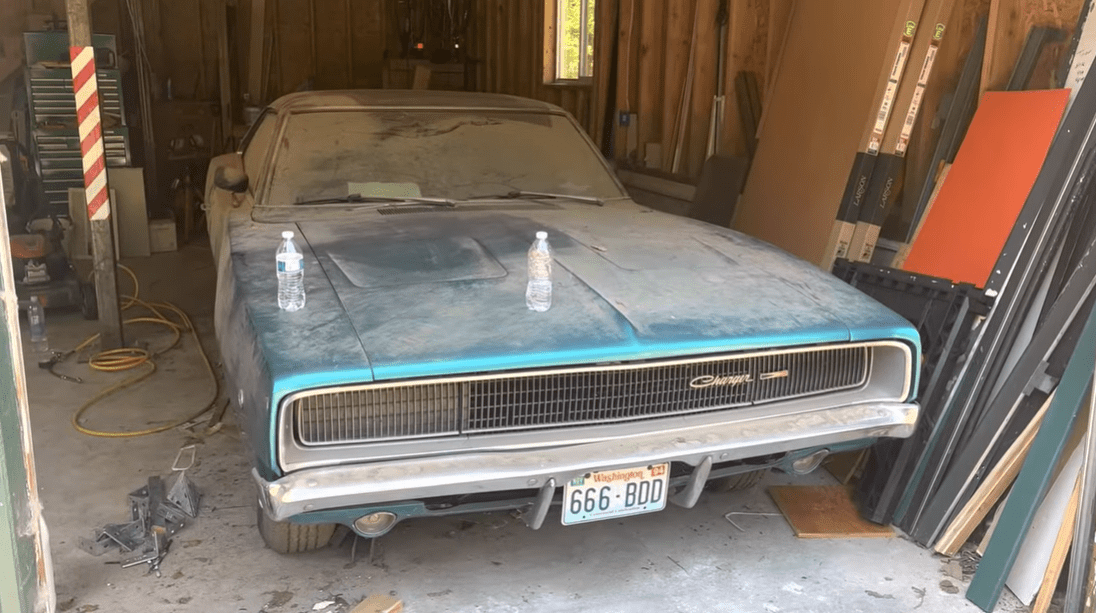 Thanks to The Wife 1968 Dodge Charger Sees Daylight After 28 Years