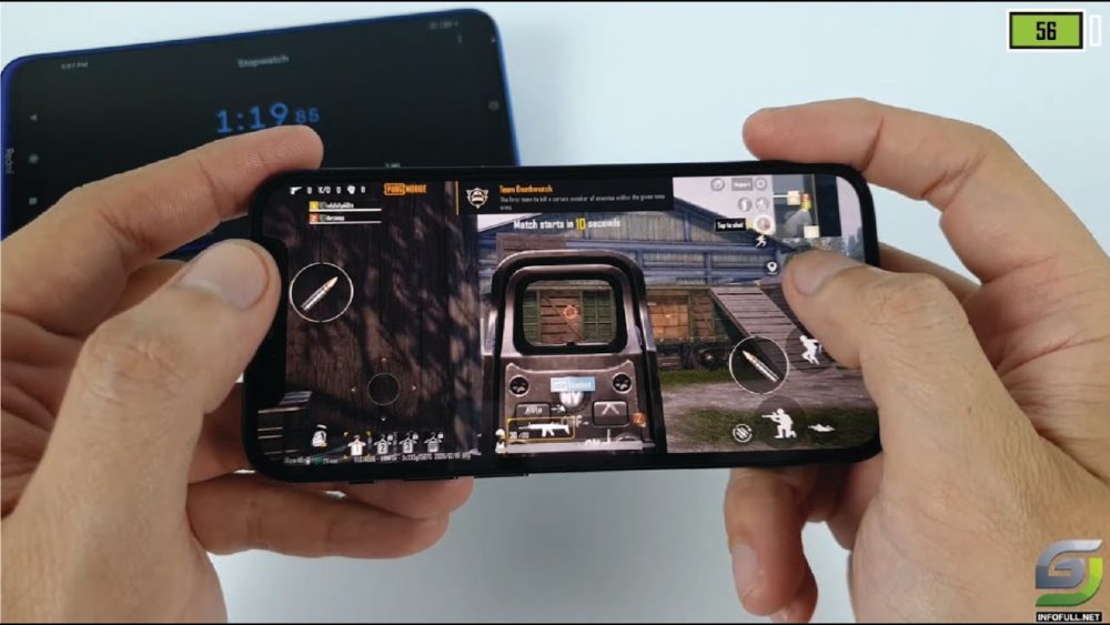 iPhone 12 Mini test game PUBG Mobile Max Setting Apple