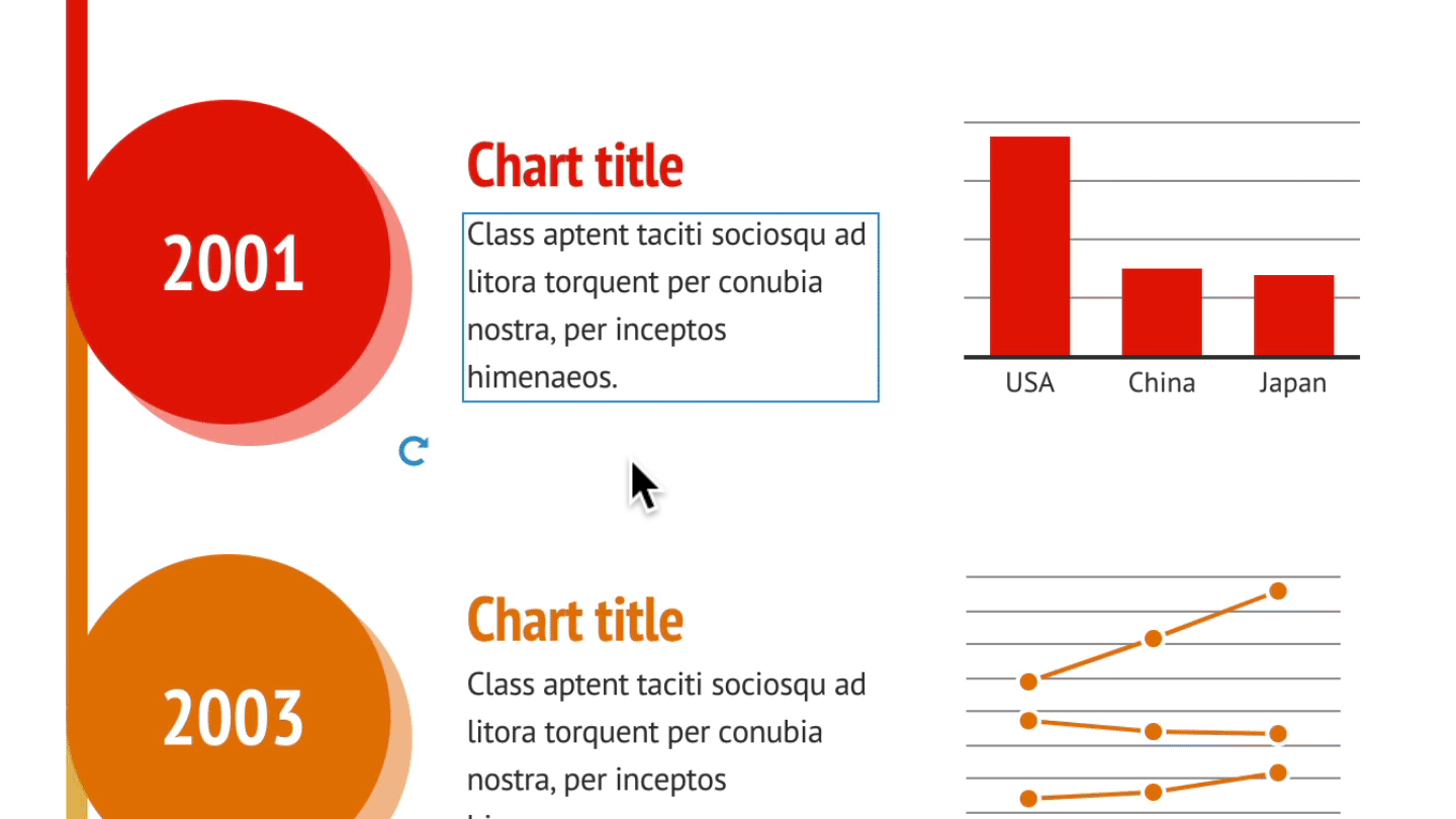Editing text Infogram Support Center