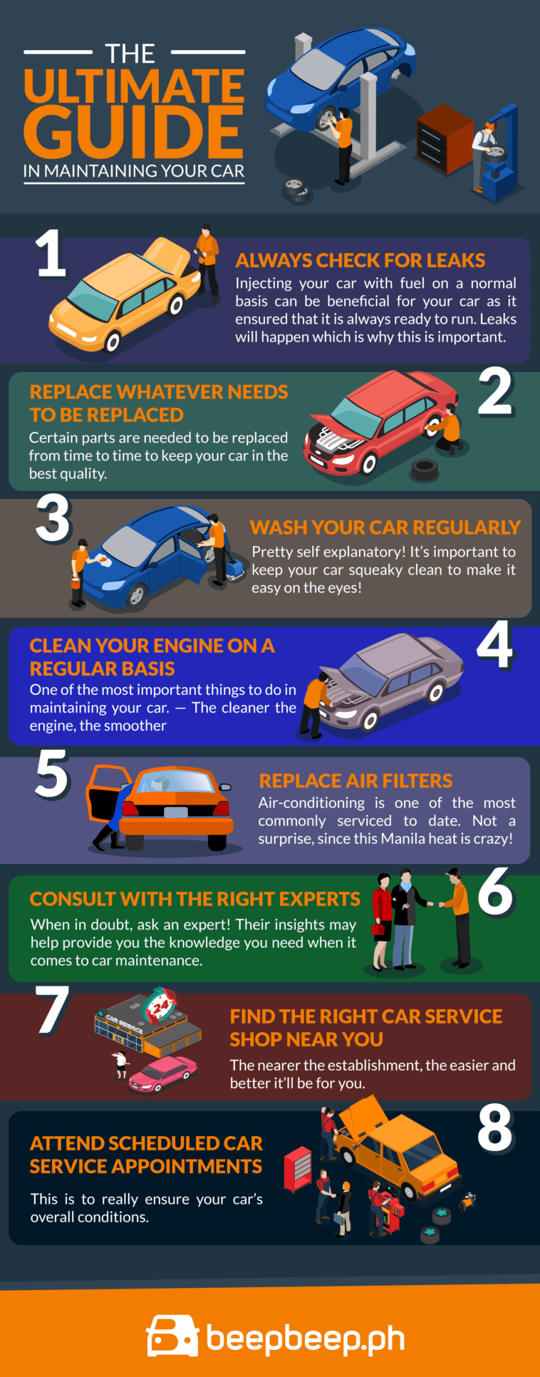 Infographic Ultimate Car Maintenance Guide Infographic.tv Number