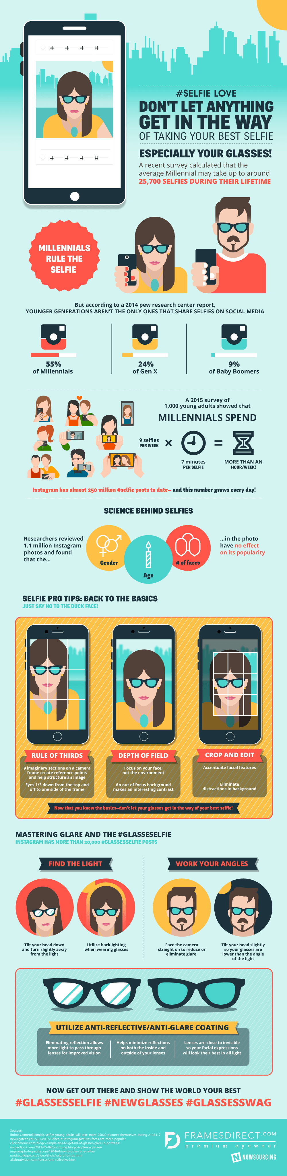 Don't Let Anything Get In The Way Of Taking Your Best Selfie [Infographic]
