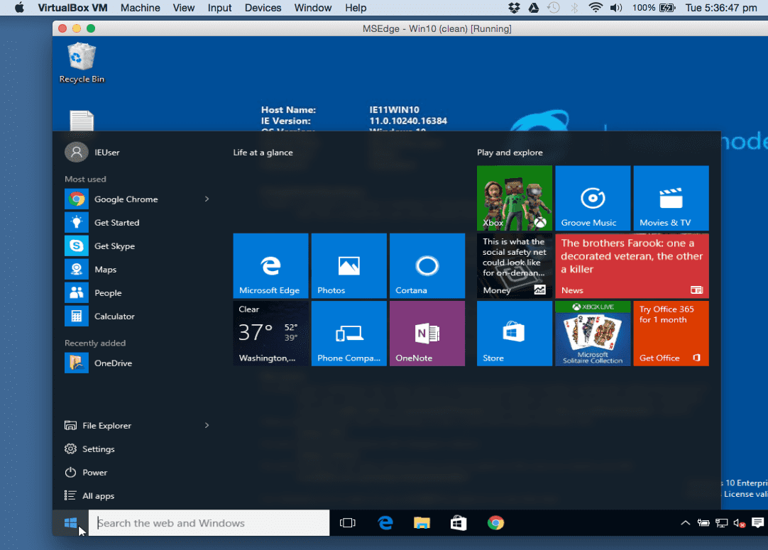 Virtualbox windows 10 full screen opsmx