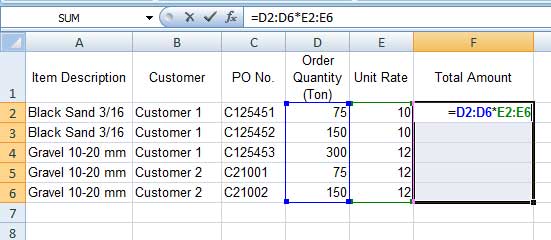Array Formula How It Differs in Google Sheets and Excel