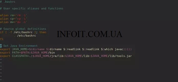 Как установить JAVA_HOME на CentOS / RHEL / Fedora