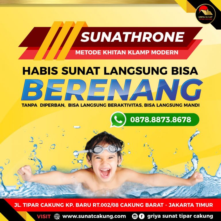 INFORMASI TERBARU BIAYA KHITAN DI GRIYA SUNAT TIPAR CAKUNG 0878.8873.