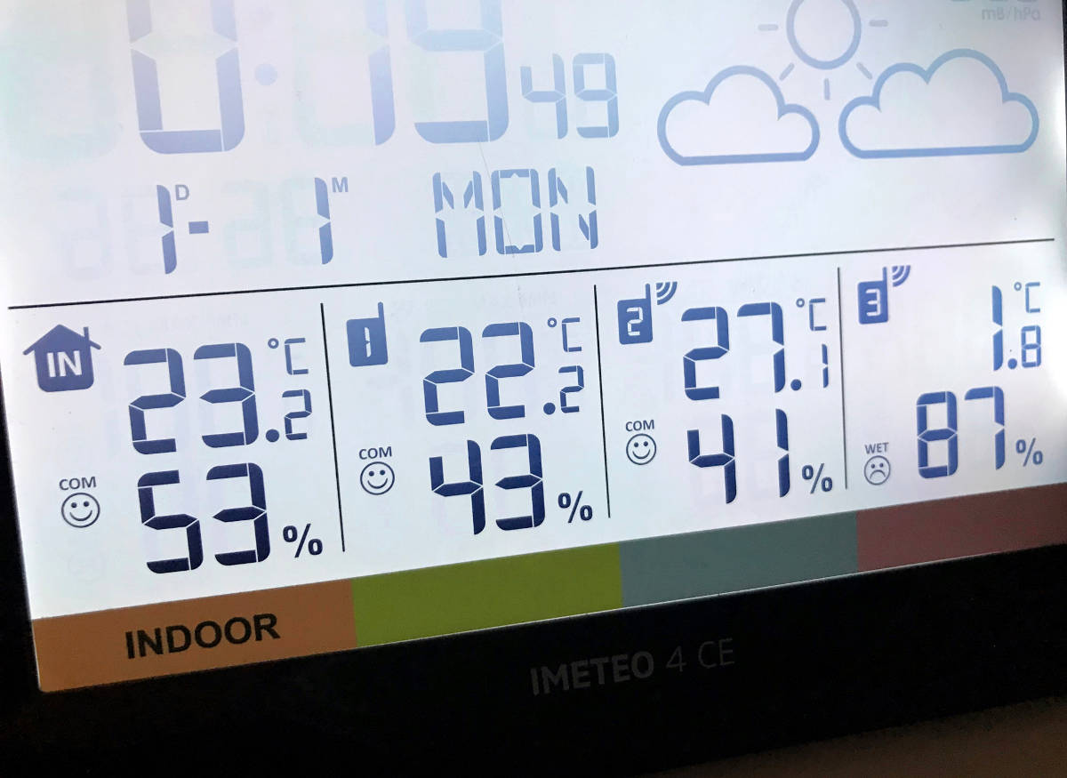 Stacja pogody iMeteo 4 CE