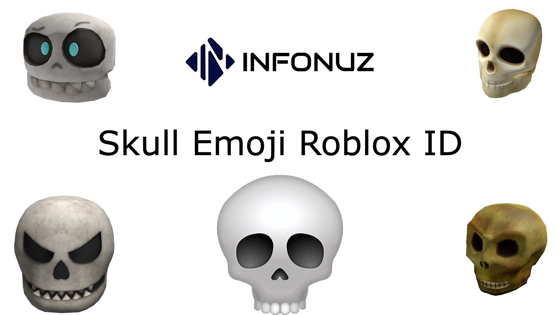 Skull Emoji Roblox ID infonuz