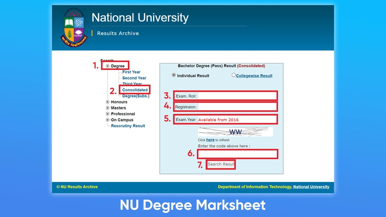 Degree Marksheet [7 Easy Steps to Download Degree Marksheet]