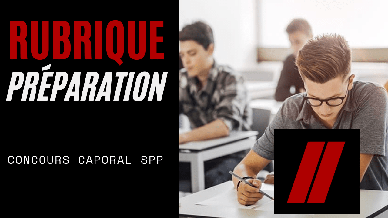 préparation concours caporal spp Info Pompiers