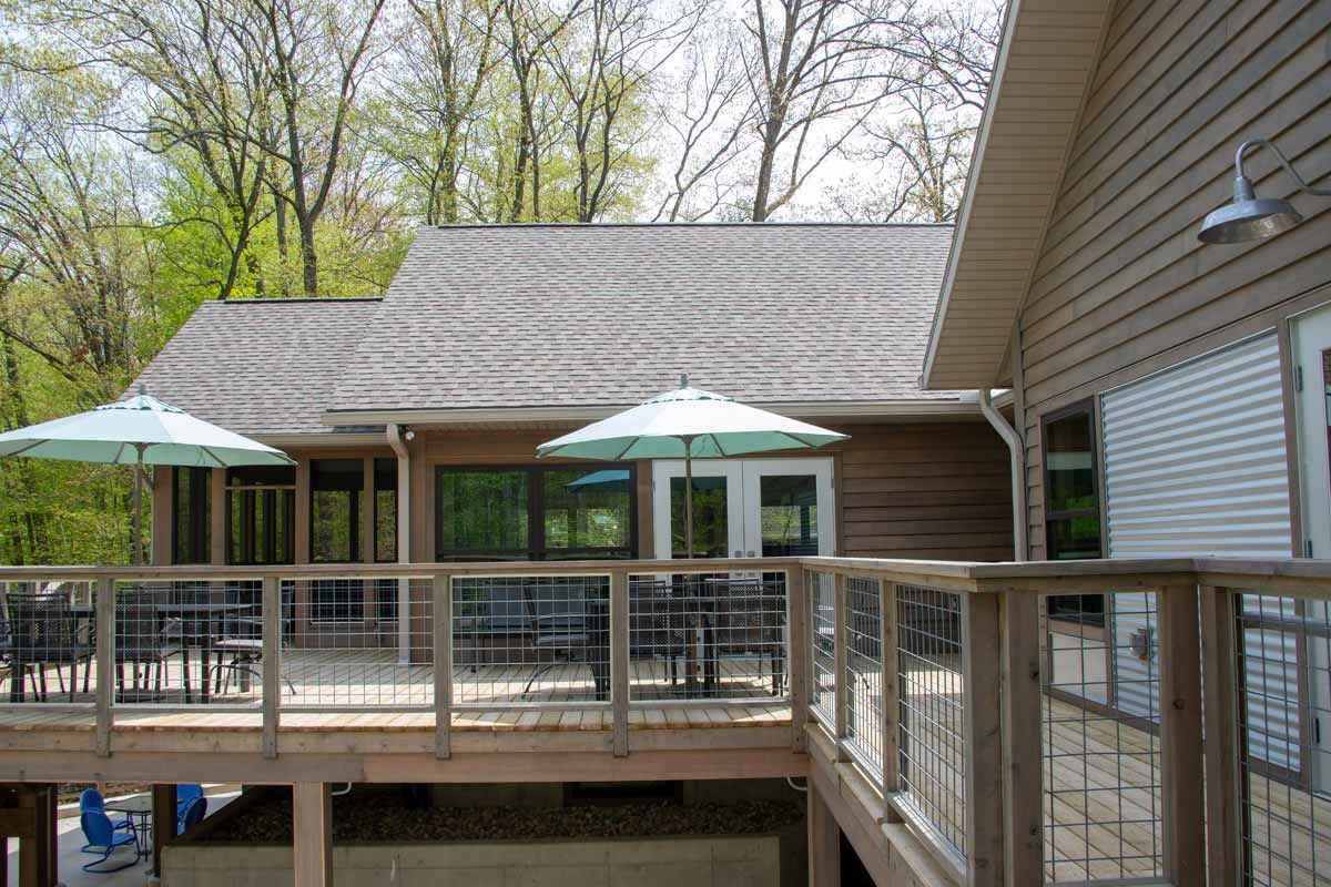 Camp Newaygo Health and Leadership Lodge INFORM architecture