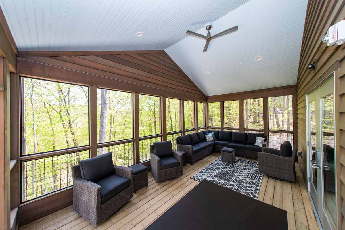 Camp Newaygo Health and Leadership Lodge INFORM architecture