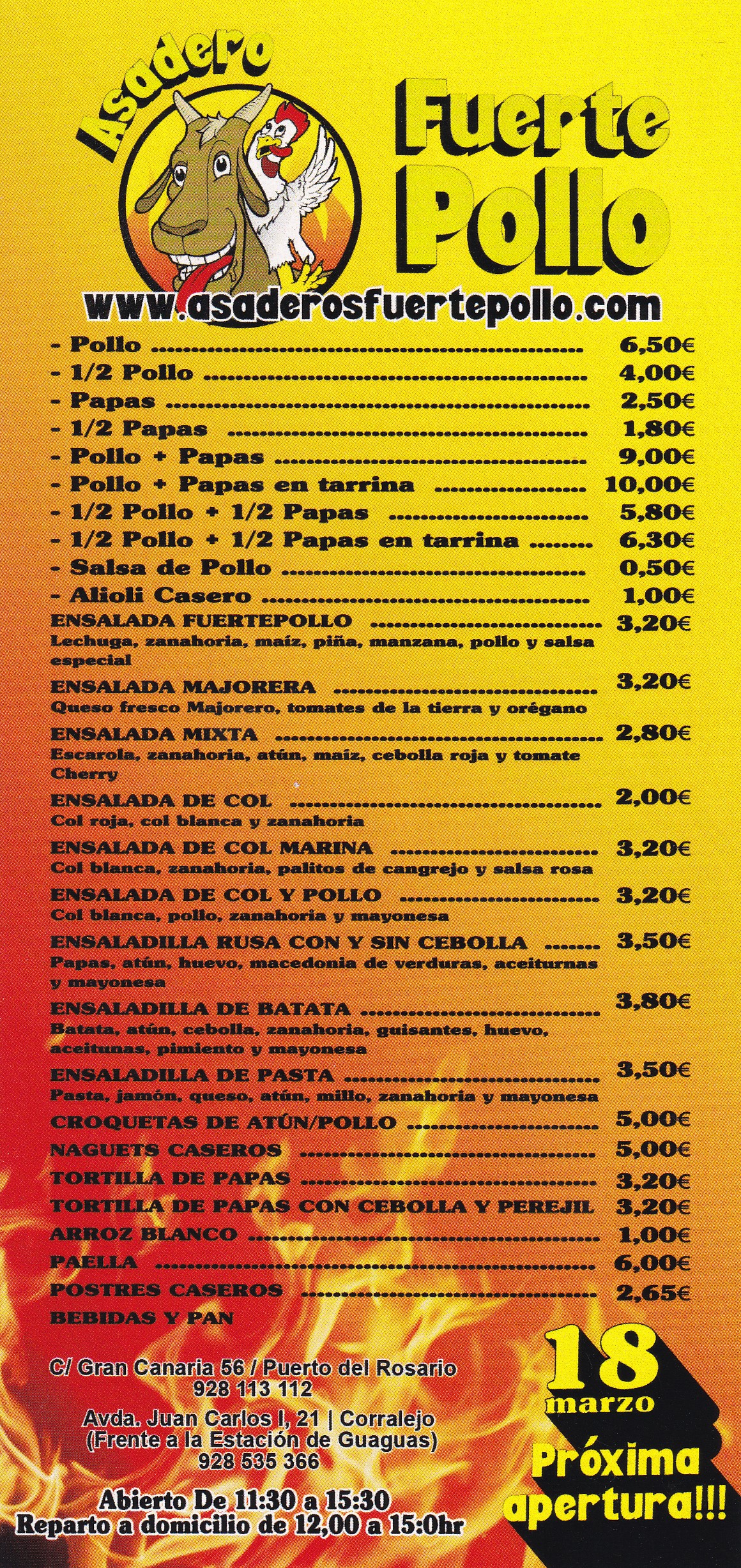 Asadero De Pollo Fuerte Pollo (Puerto del Rosario Fuerteventura Islas