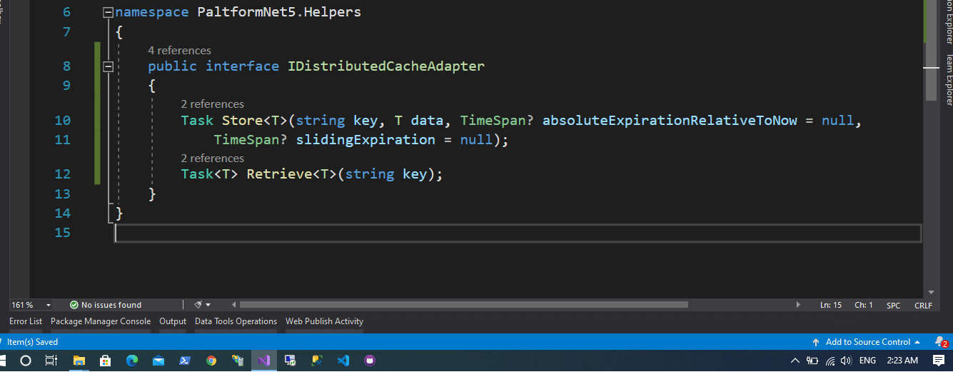 التعامل مع الـ Caching في الـ Core من خلال Redis انفورماتيك