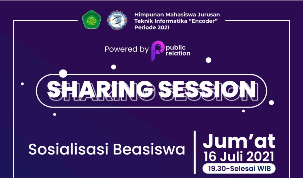 "SHARING SESSION" with Scholarship Grantee of Ministry Education and
