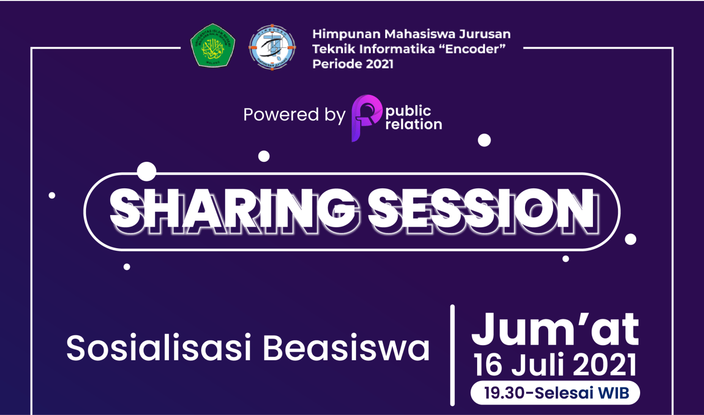 "SHARING SESSION" with Scholarship Grantee of Ministry Education and