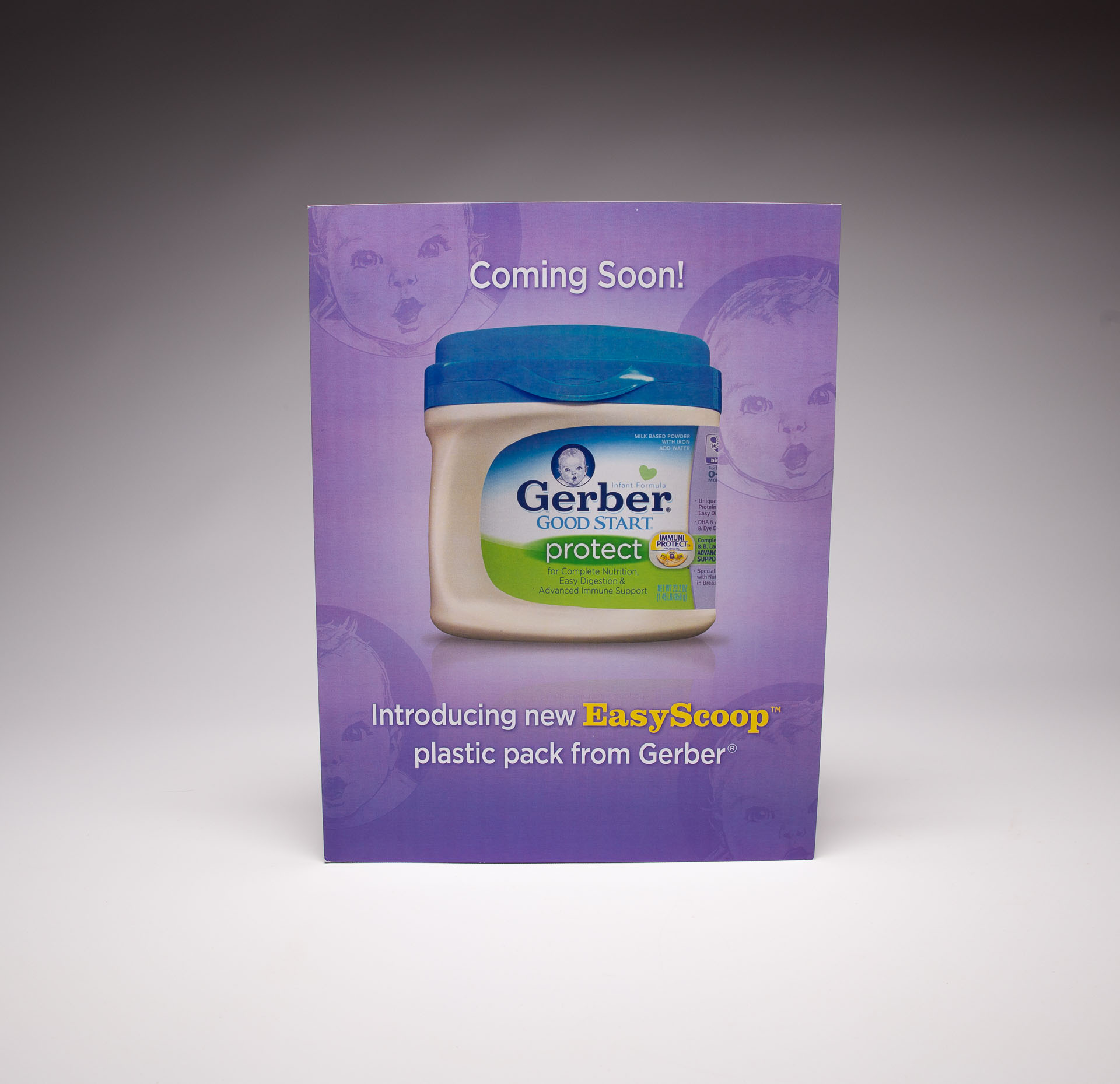 Gerber Sales Aid Information Packaging