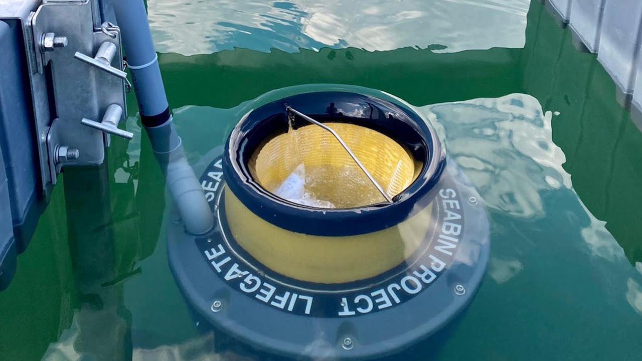 Il Seabin nel Lago di Bilancino Informatore