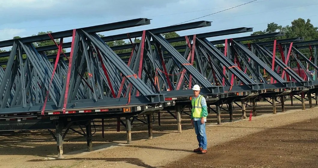 TexasSized Joist Girder A New Flat Roll Steel Mill in Texas Requires