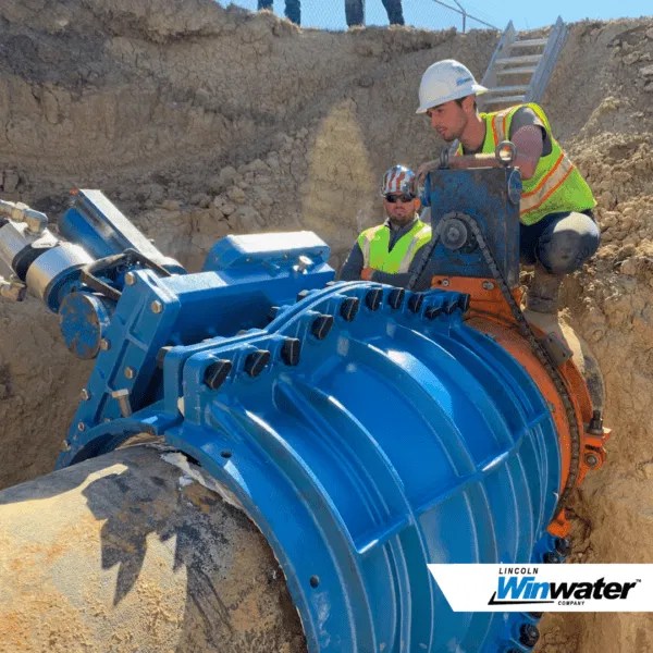 City Water Supply Safeguarded Thanks to Insertion Valve Installation