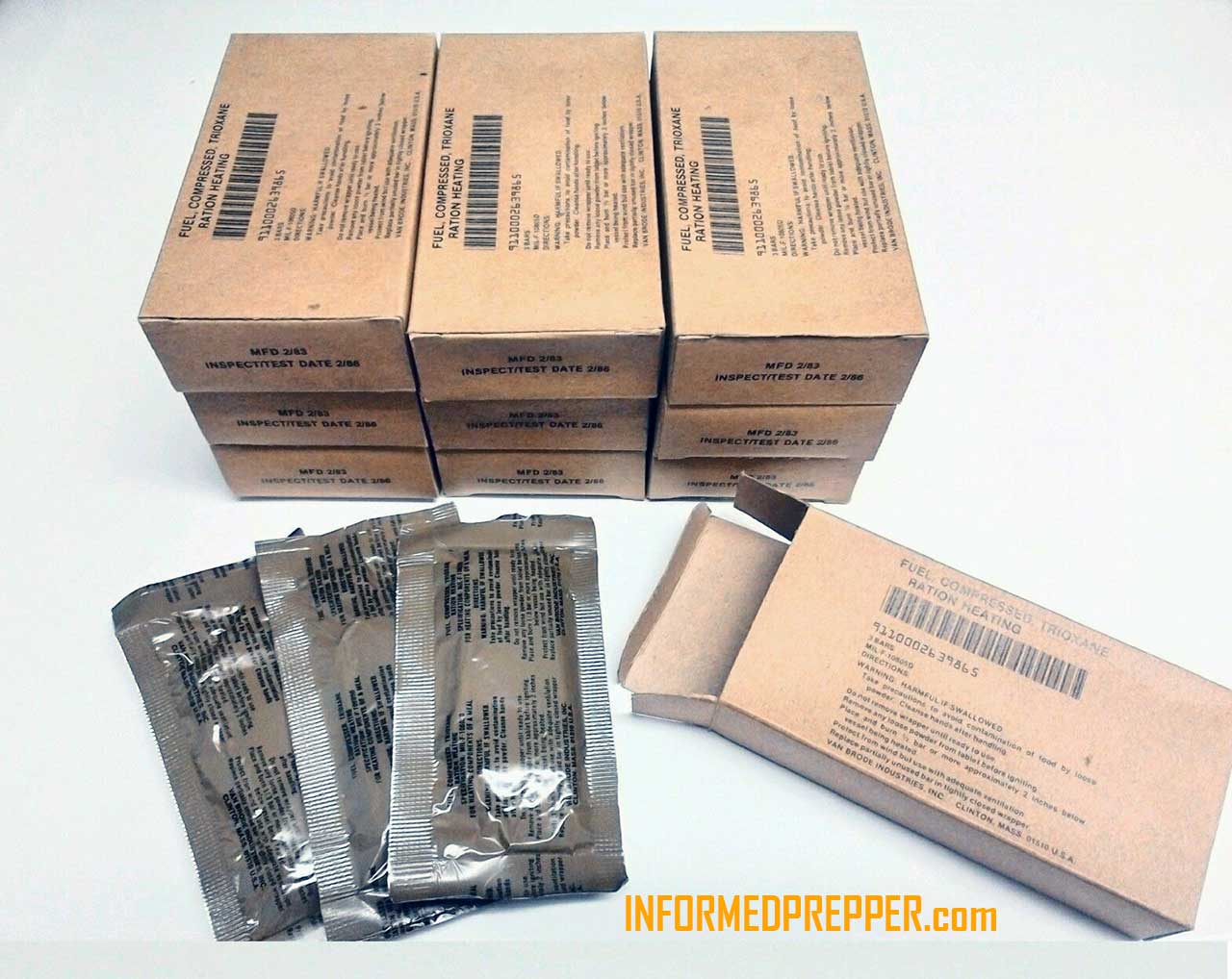 TRIOXANE FUEL TABLETS MUST HAVE FIRE STARTERS Informed Prepper