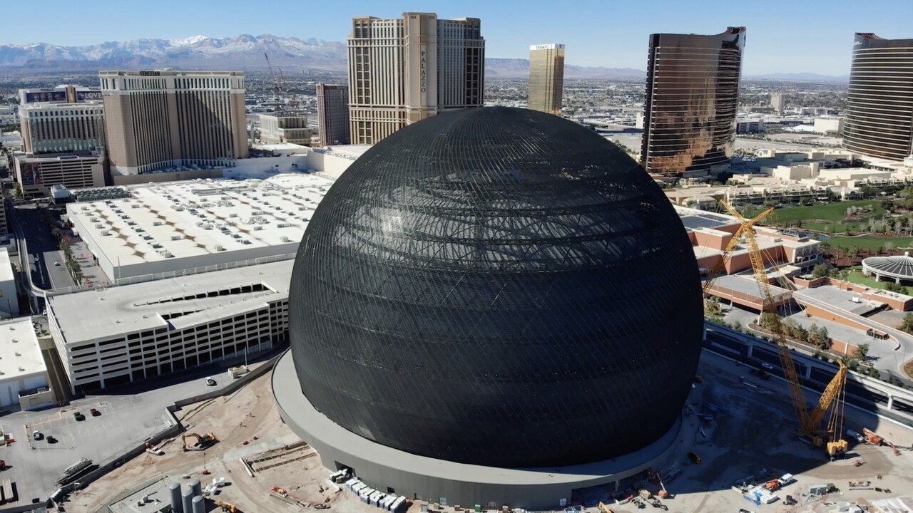 As it nears completion, MSG Sphere in Las Vegas announces first visitor
