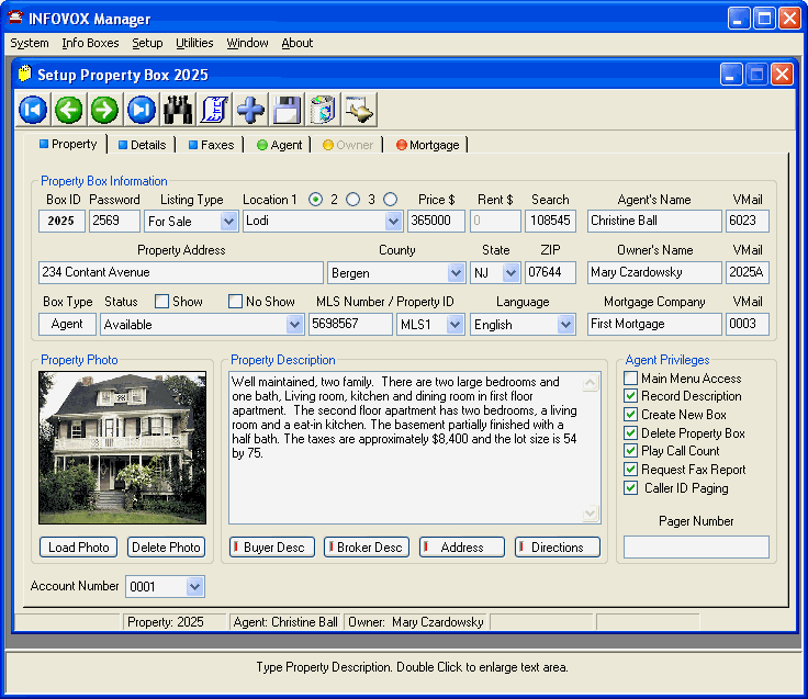 INFOVOX™ Real Estate Hotline IVR System