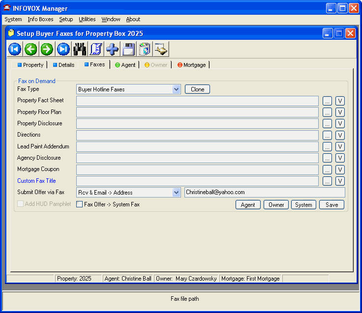 INFOVOX™ Real Estate Hotline IVR System