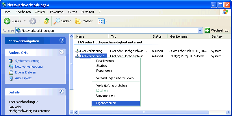 TwinCAT Treiber Installation